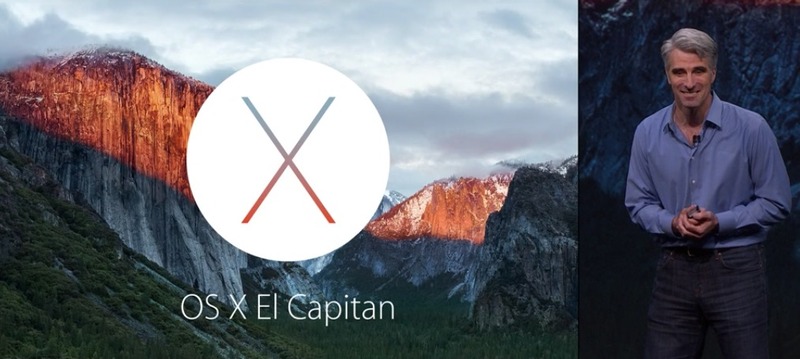 Apple presenta OS X El Capitan con nueva vista a pantalla partida