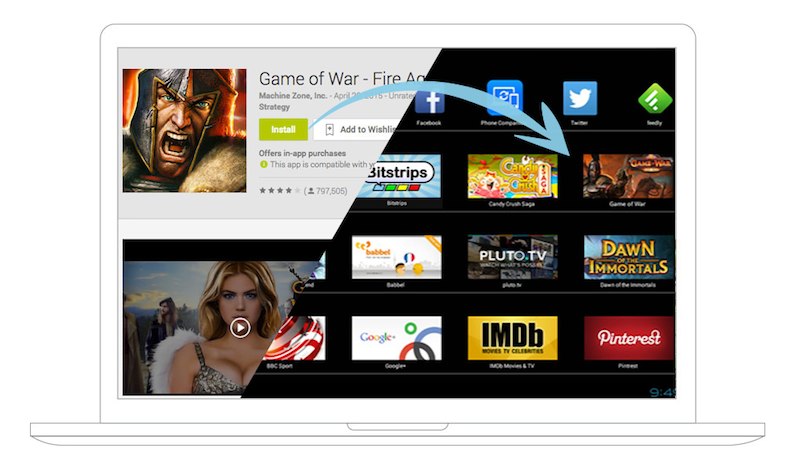 Android apps en tu Mac OS X con BlueStacks final