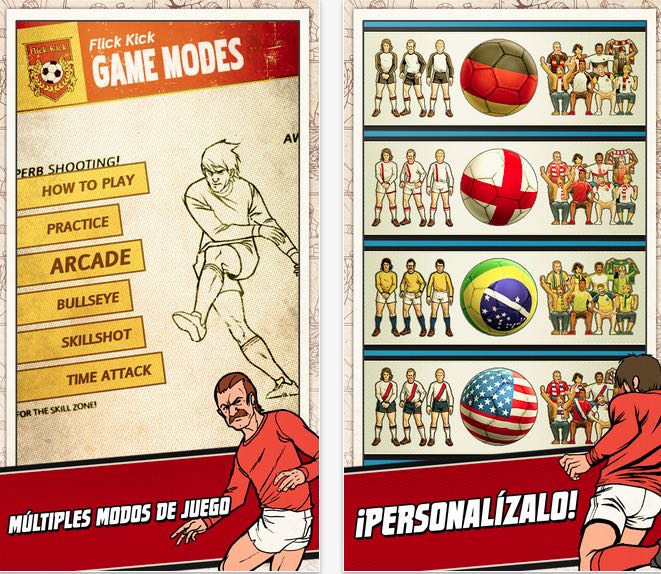 Flick Kick Football, la app de la semana en iTunes