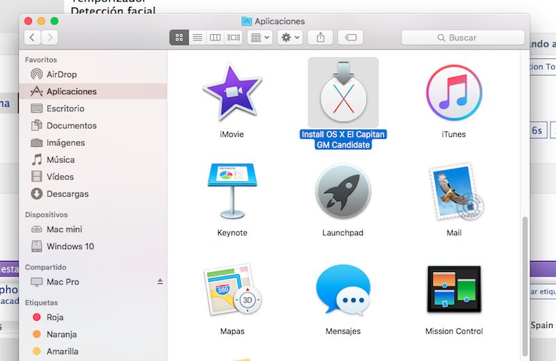 Instalar OSX El capitan