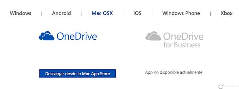 Microsoft actualiza OneDrive para OS X El Capitan