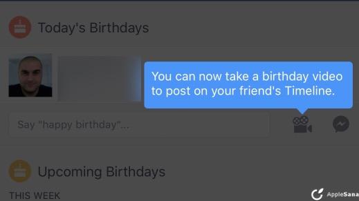 Facebook quiere mejorar las felicitaciones de cumpleaños