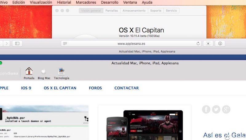 Ya tenemos OS X El Capitan 10.11.4 build 15E56a, esto es grande