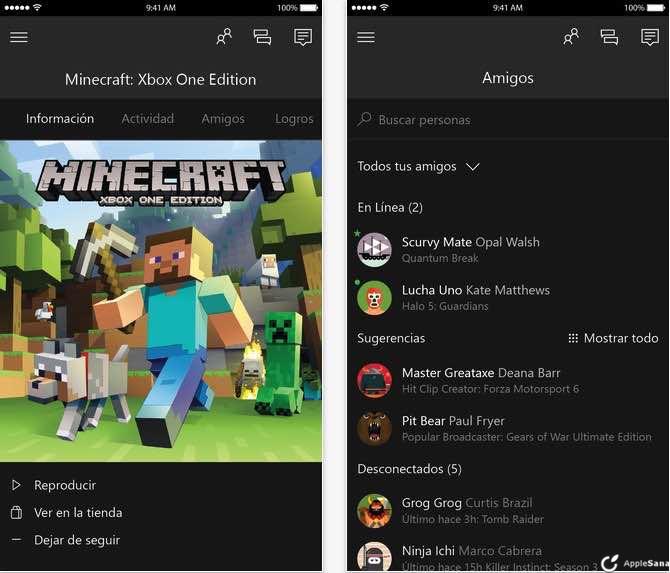 Xbox app para iPhone y iPad disponible para el Universo Xbox