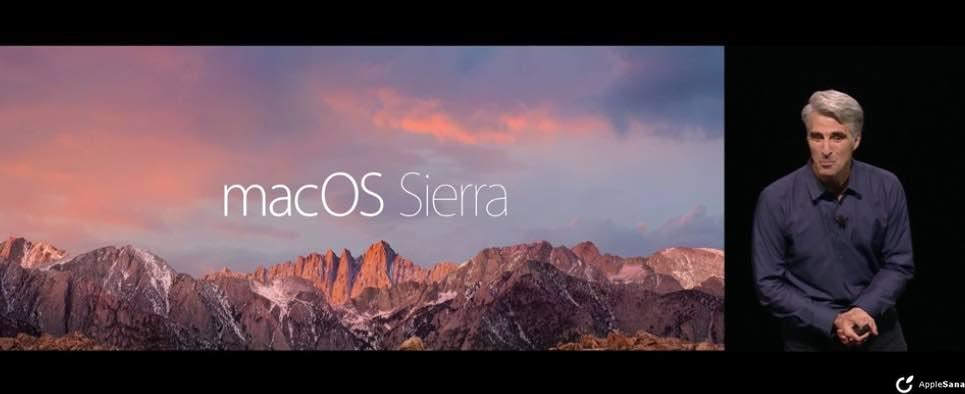 Apple presenta macOS ‘Sierra’ con un nuevo portapaples, iCloud moderno y Siri