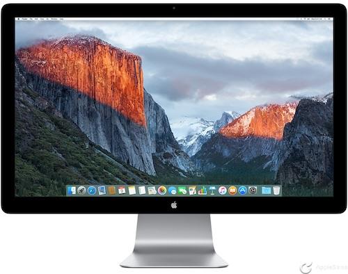 Apple retira de la venta las pantallas Thunderbolt