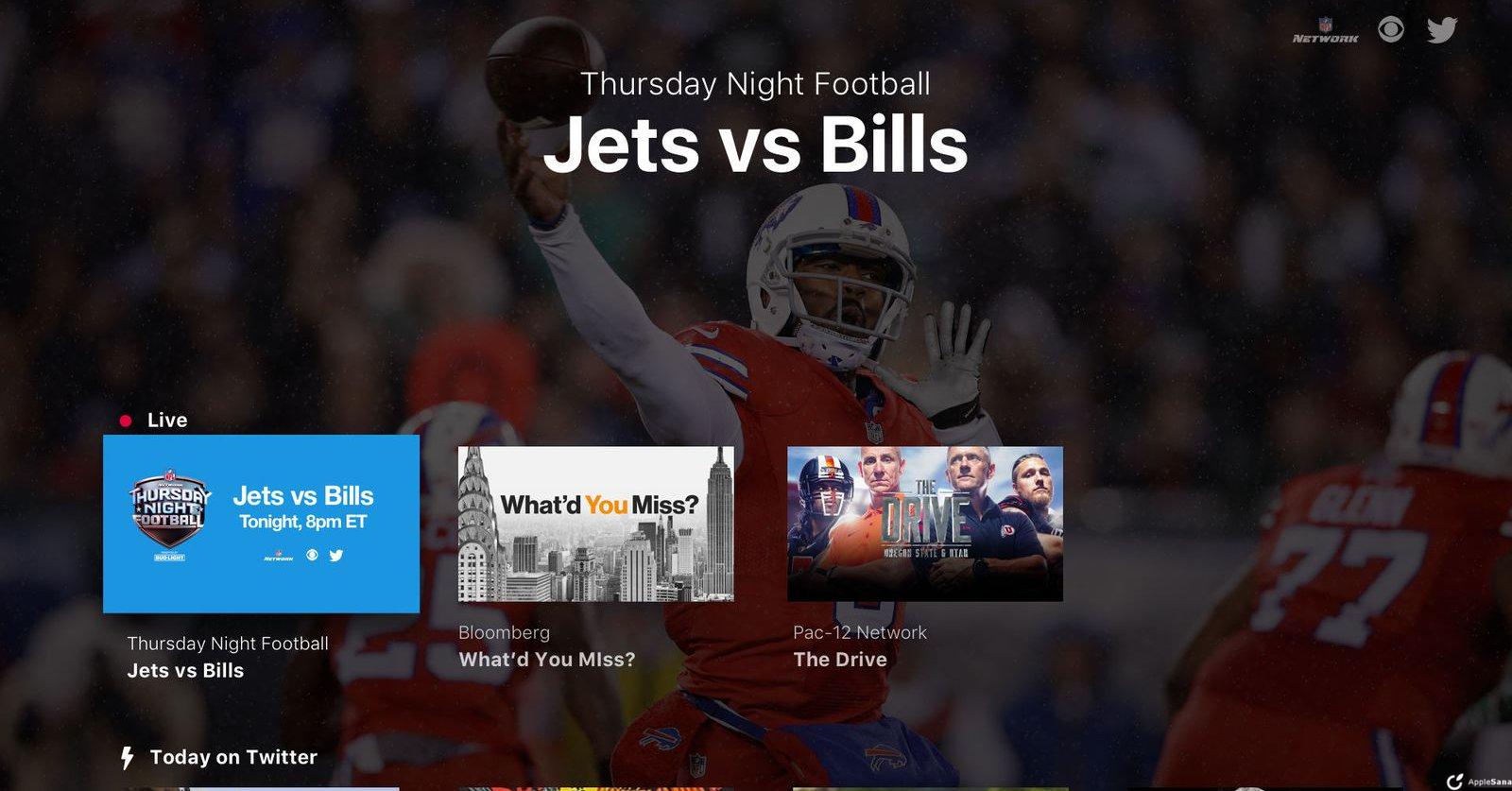 Twitter tiene un app de vídeo para Apple TV, Amazon Fire TV y Xbox