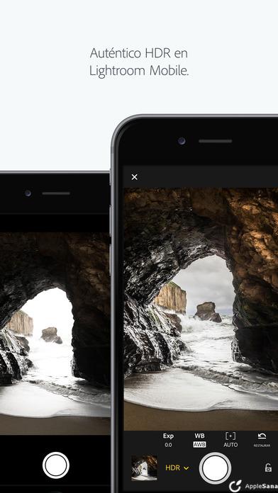 Lightroom para el iPhone 7 ahora en HDR auténtico y guarda imágenes RAW en el carrete