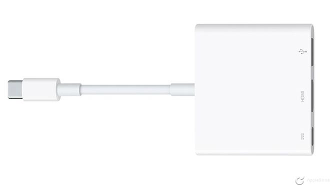 Apple actualiza su adaptador USB-C Digital AV Multiport Adapter compatible con HDMI 2.0