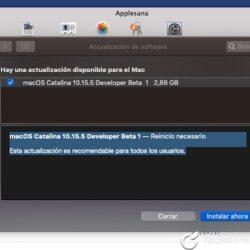 macOSCatalina..DeveloperBetadisponible